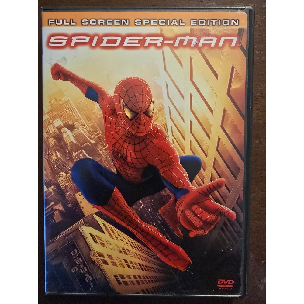 Spider-Man (DVD, 2002, 2-Disc Set, Special Edition Full Frame), Good Condition